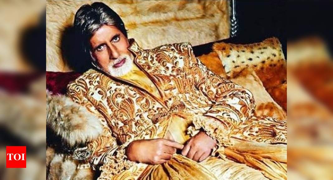 Amitabh Bachchan shares a throwback picture; captions, “Once upon a time” – Times of India